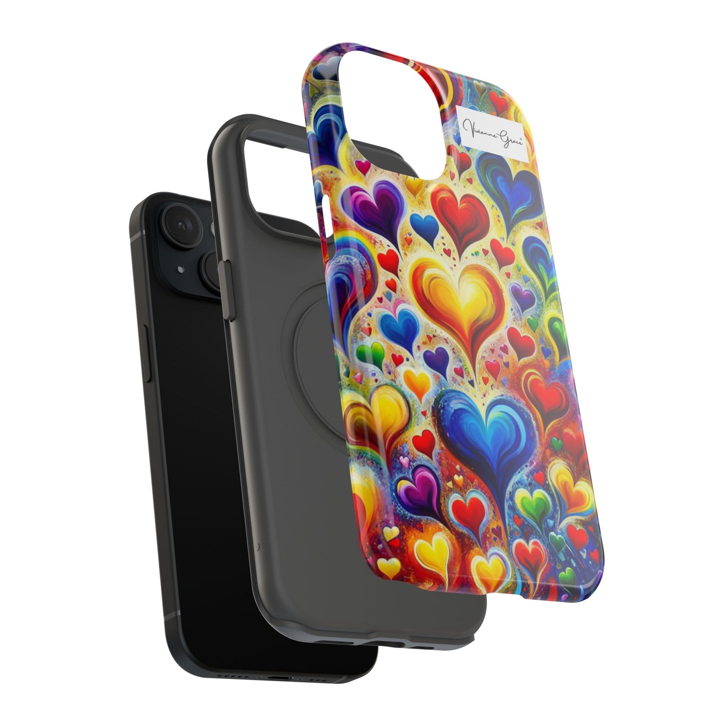 IPhone - Impact-Resistant Case - BRIGHT HEARTS - Vivienne Grace