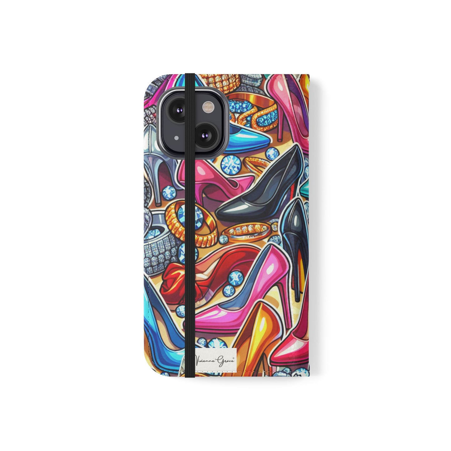 IPhone - Flip Case - STILETTO HEELS - Vivienne Grace
