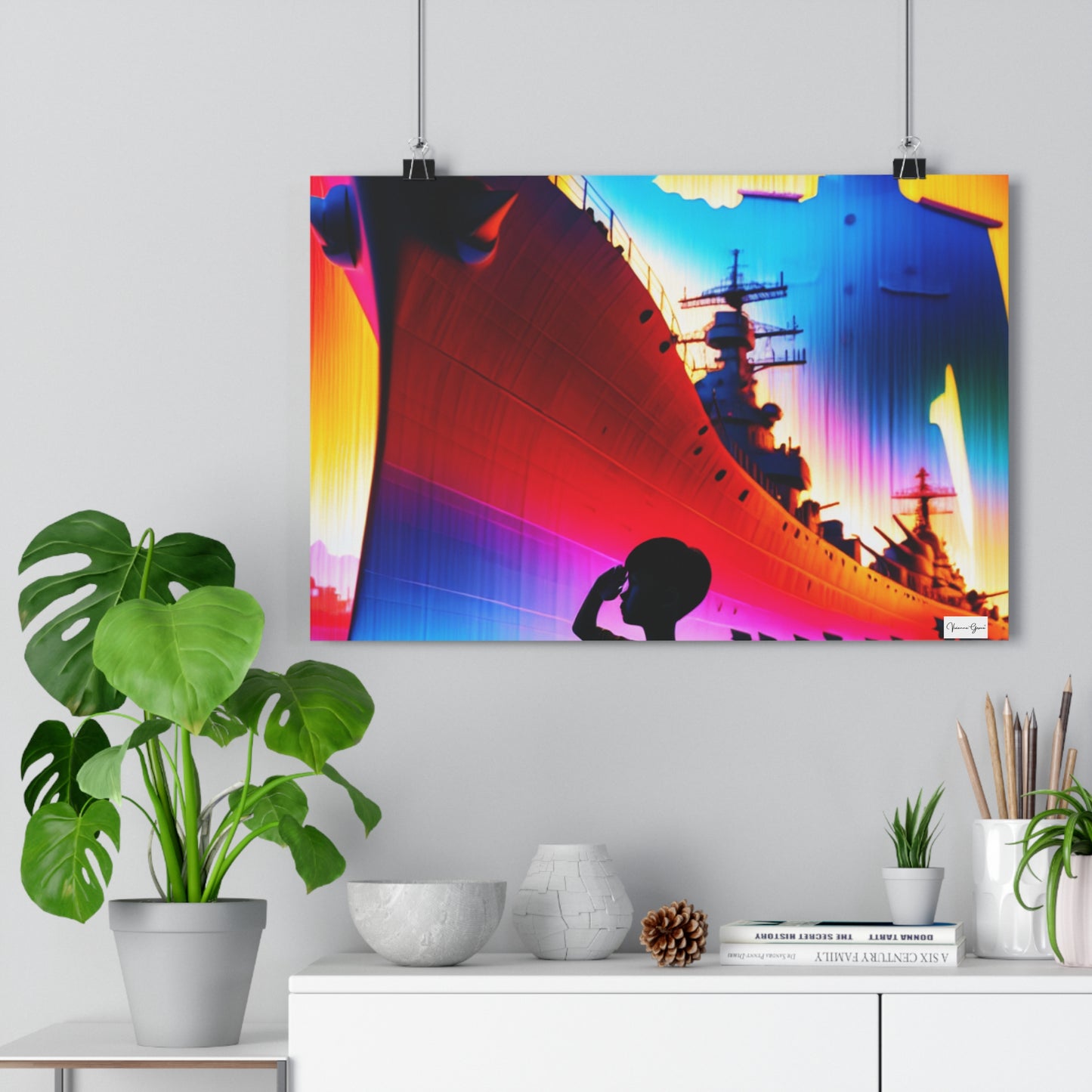 Giclée Art Print - Salute - Vivienne Grace