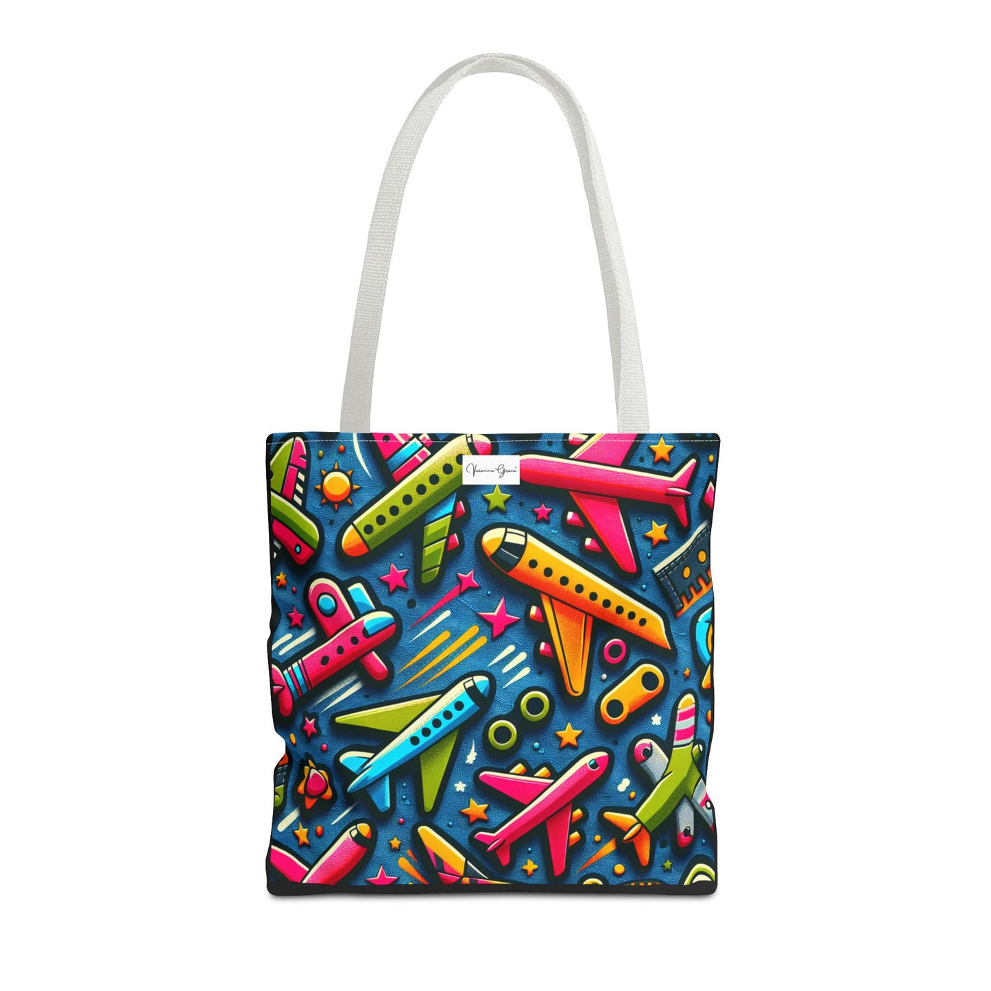 Tote Bag - AIRPLANES - Vivienne Grace