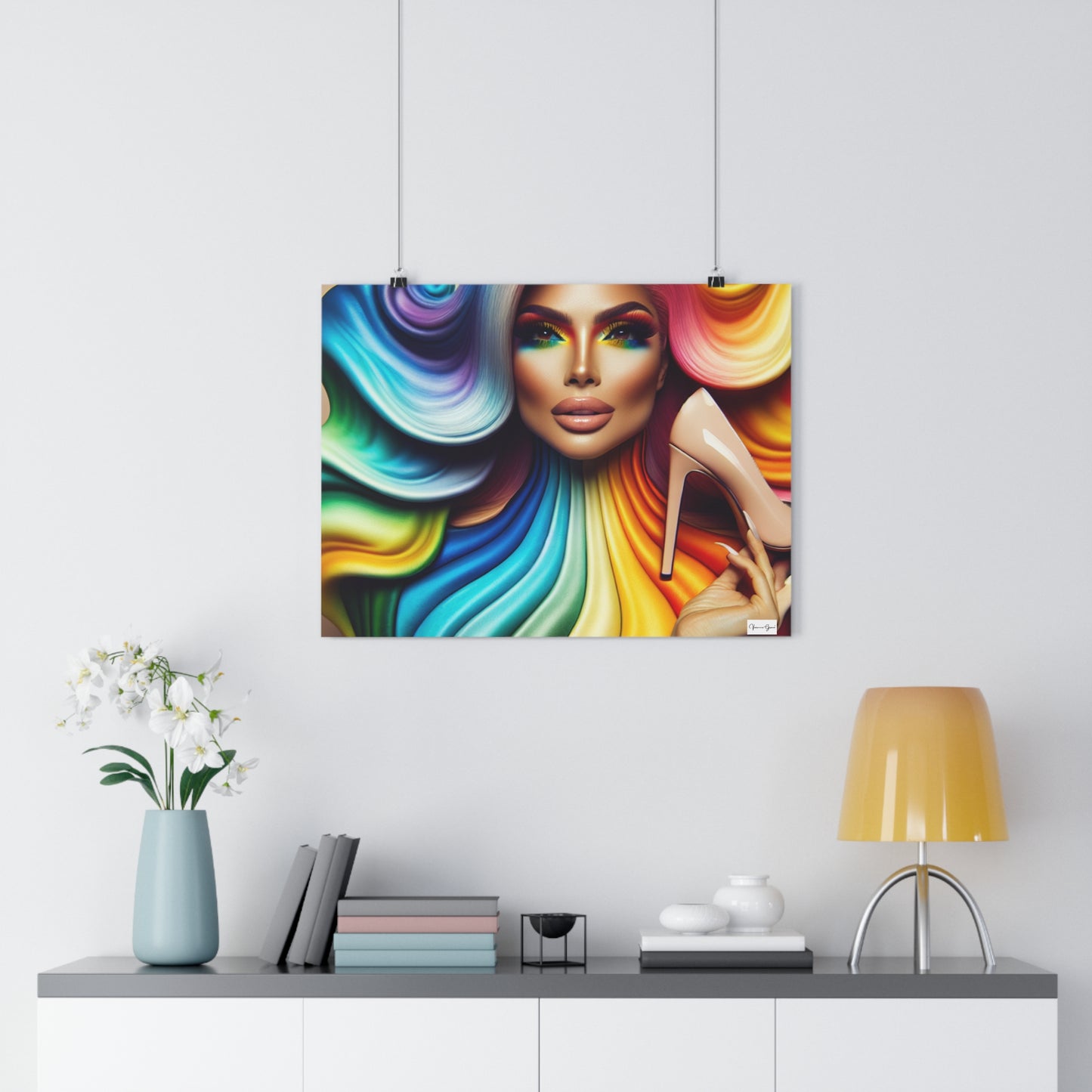 Giclée Art Print - Glamorous - Vivienne Grace