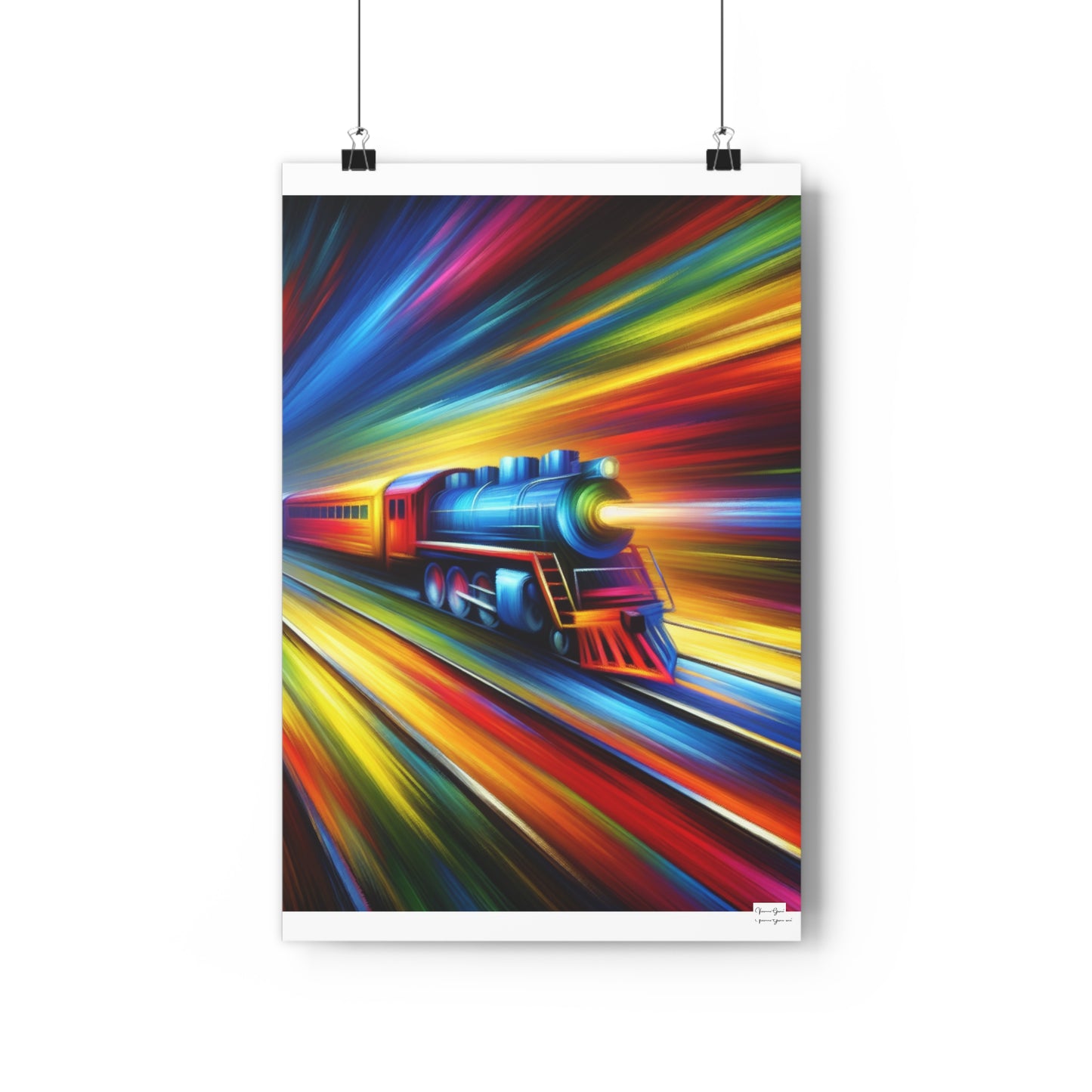 Giclée Art Print - The Train - Vivienne Grace