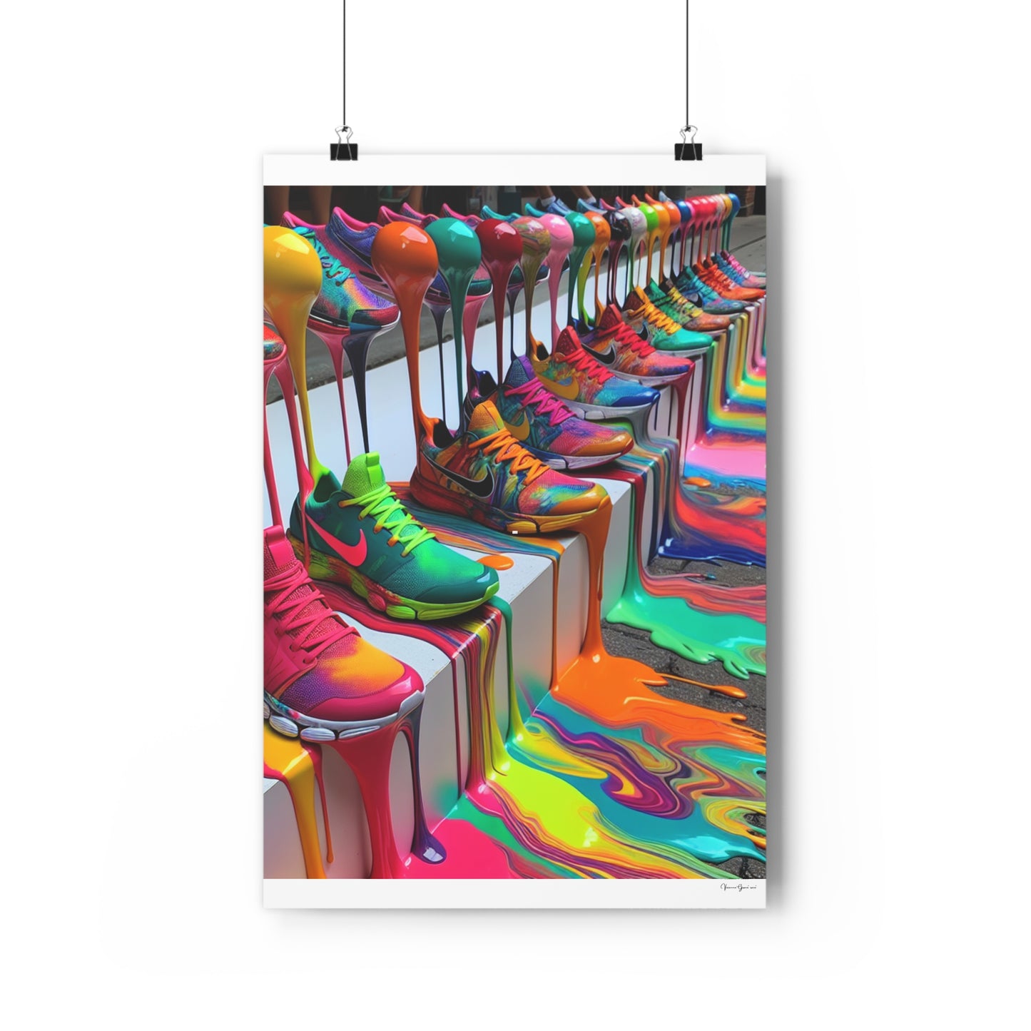 Giclée Art Print - Sneaker Fun - Vivienne Grace