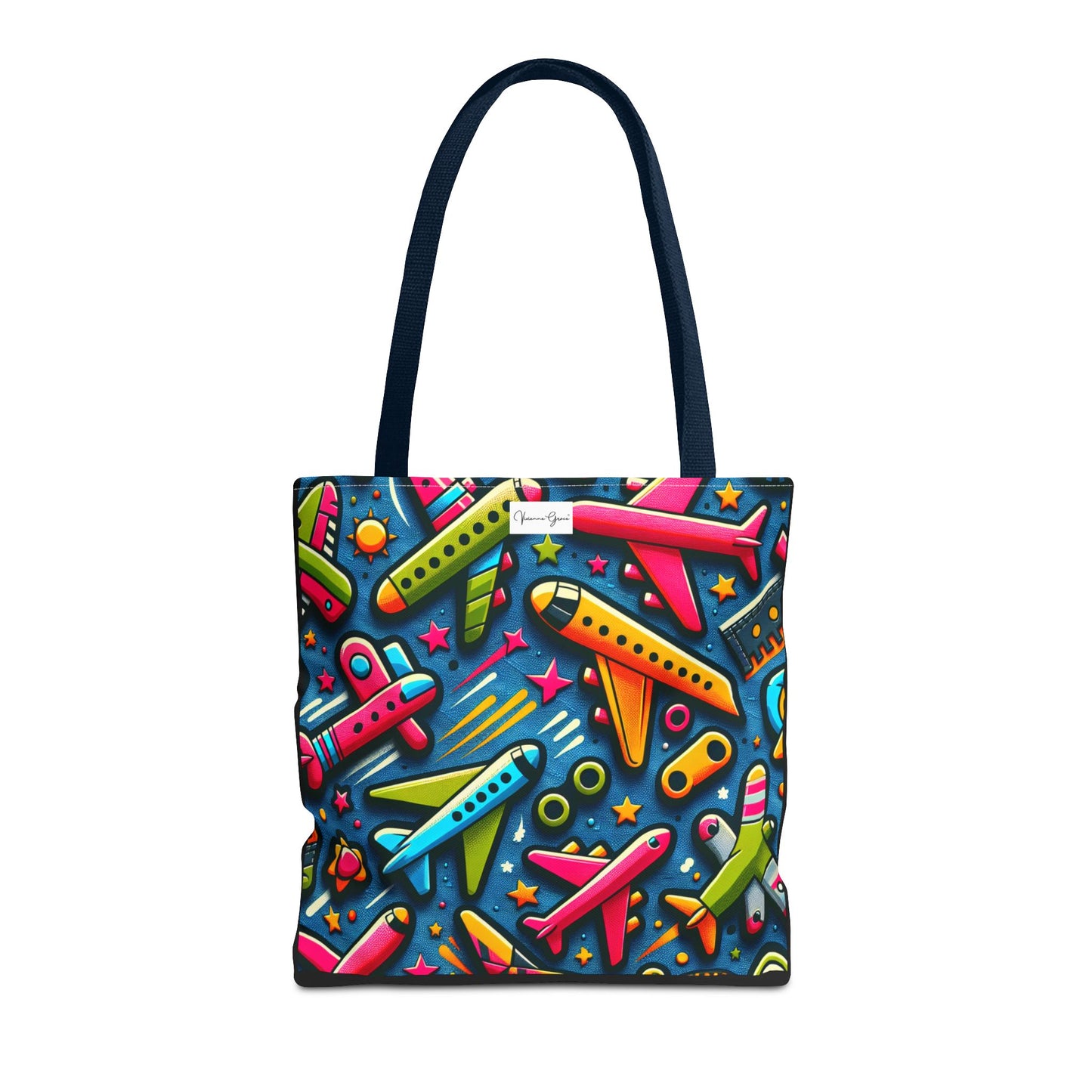 Tote Bag - AIRPLANES - Vivienne Grace
