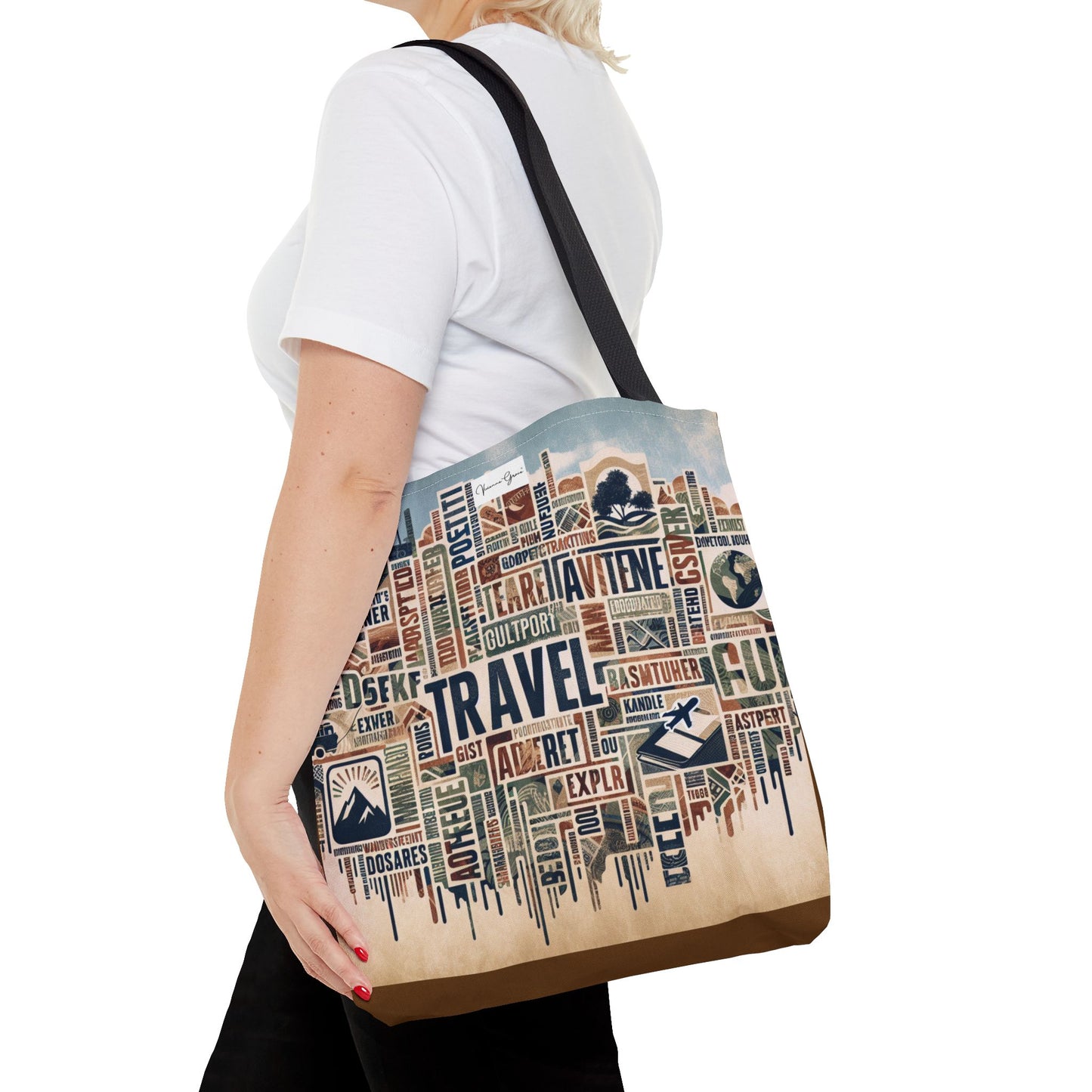 Tote Bag - TRAVEL - Vivienne Grace