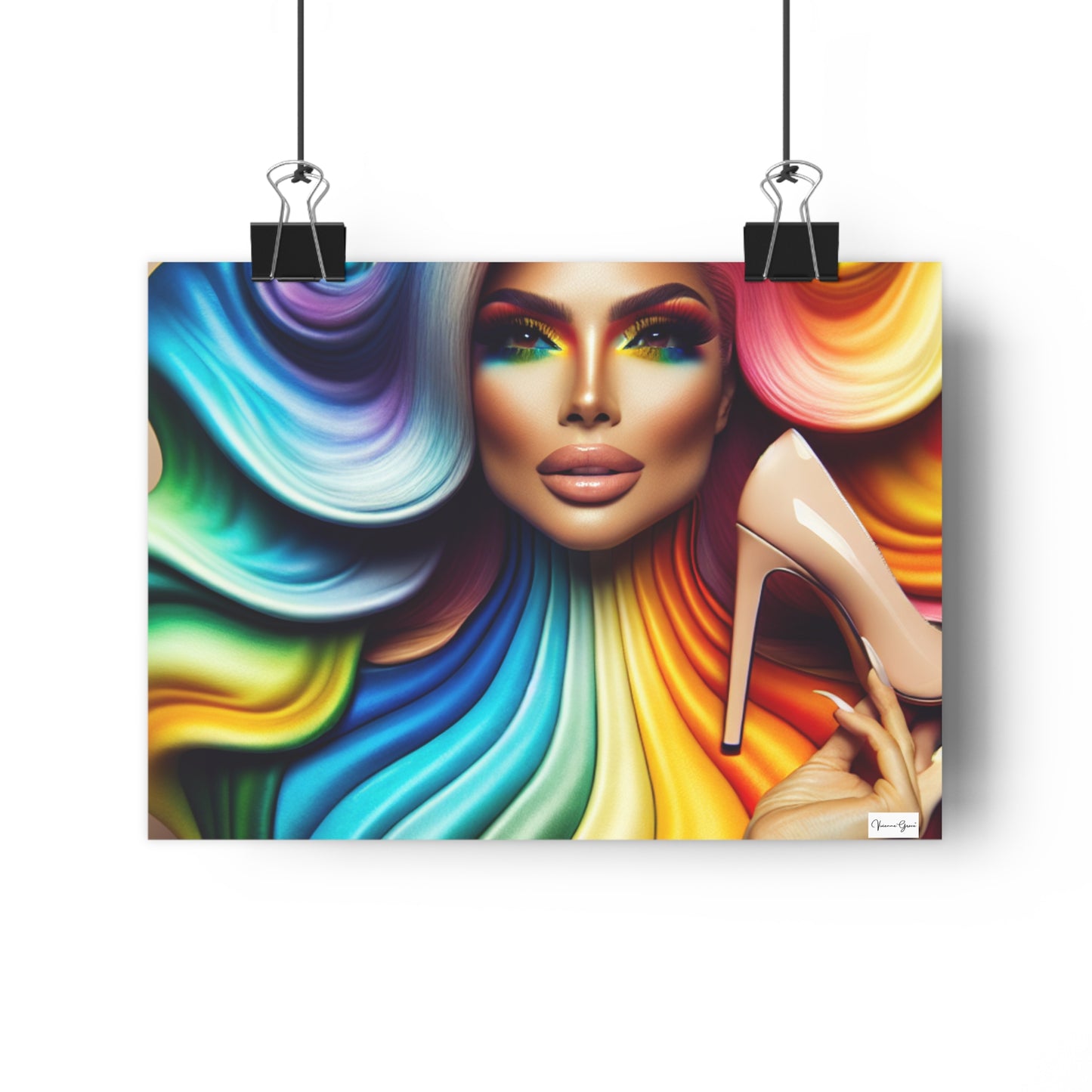Giclée Art Print - Glamorous - Vivienne Grace