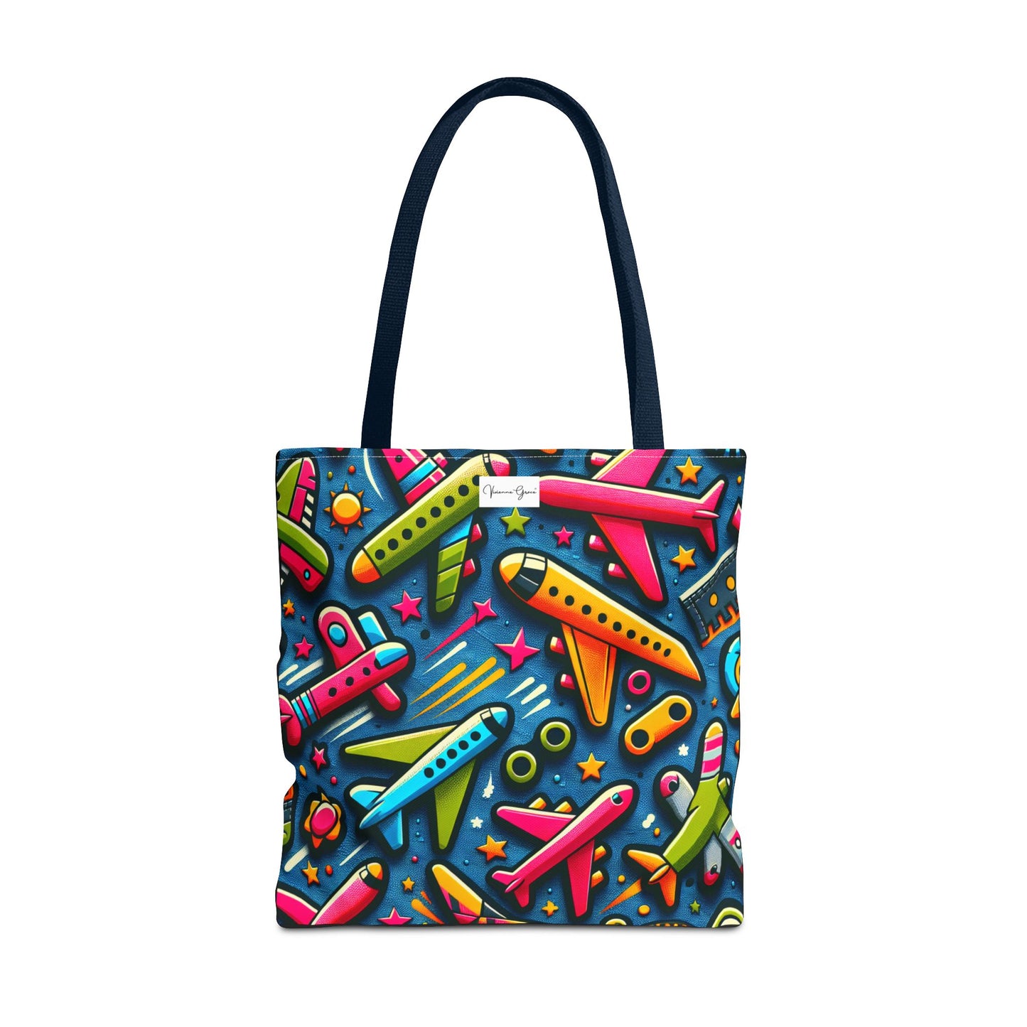 Tote Bag - AIRPLANES - Vivienne Grace