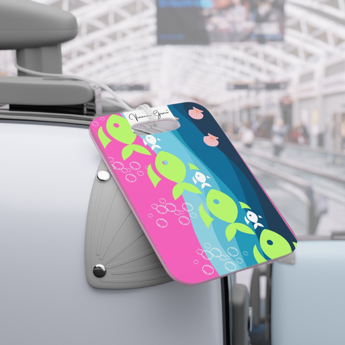 Luggage Tag - BRIGHT FISH - Vivienne Grace