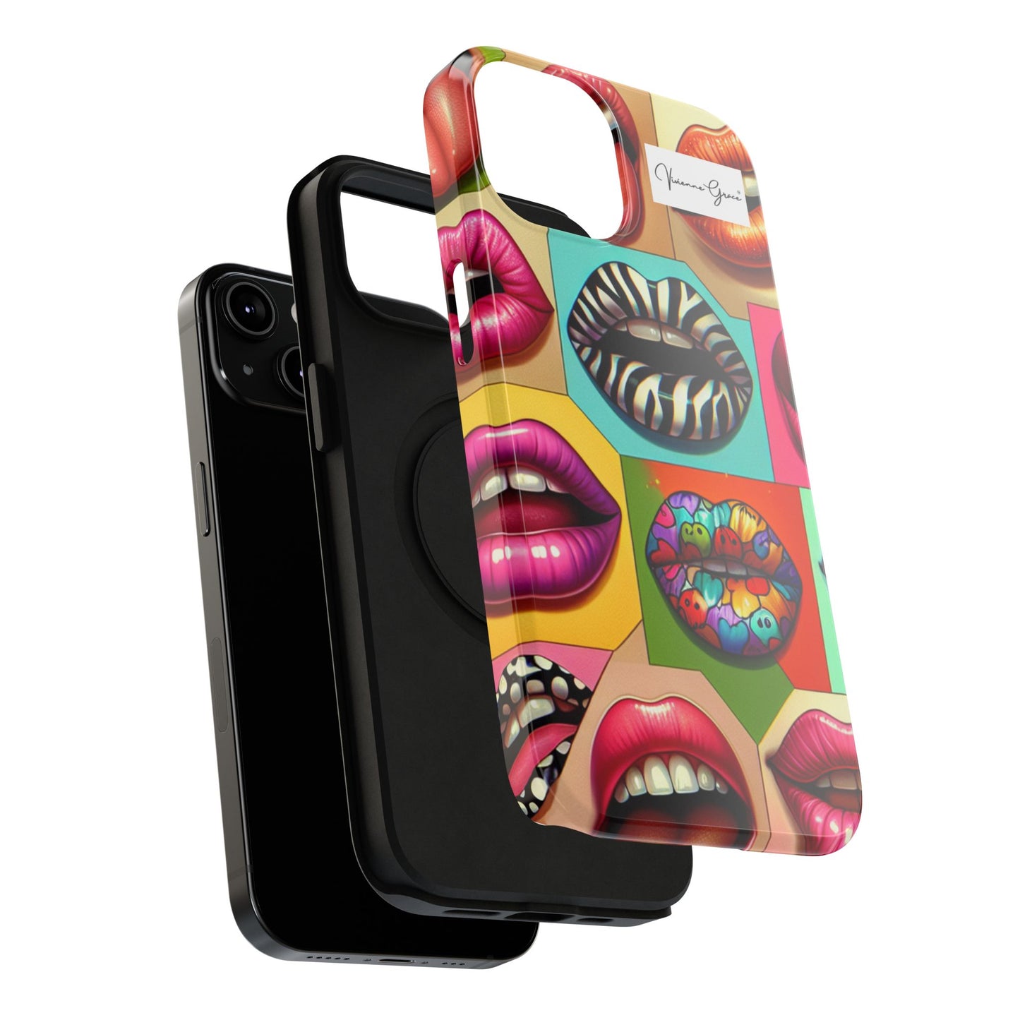 IPhone - Impact-Resistant Case - LIPS - Vivienne Grace