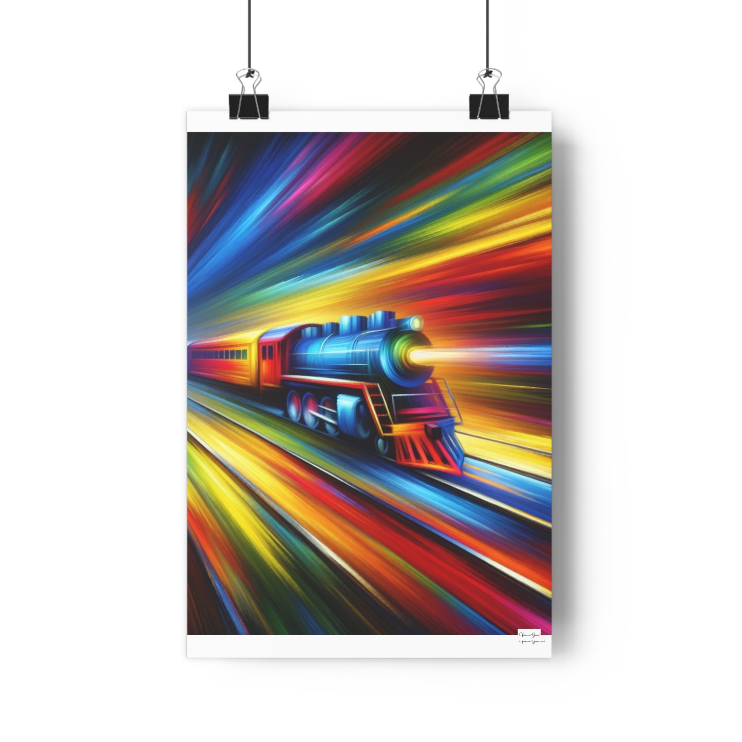 Giclée Art Print - The Train - Vivienne Grace