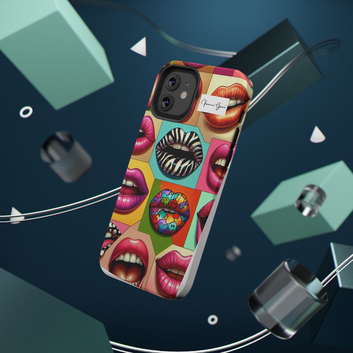 IPhone - Impact-Resistant Case - LIPS - Vivienne Grace
