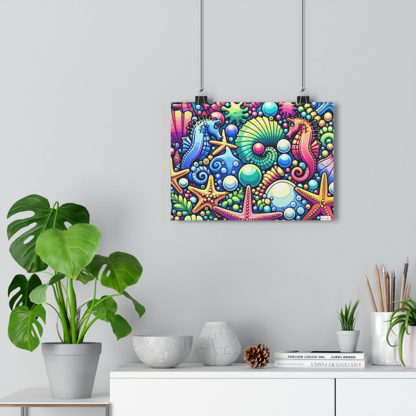 Giclée Art Print - BEACH BAUBLES
