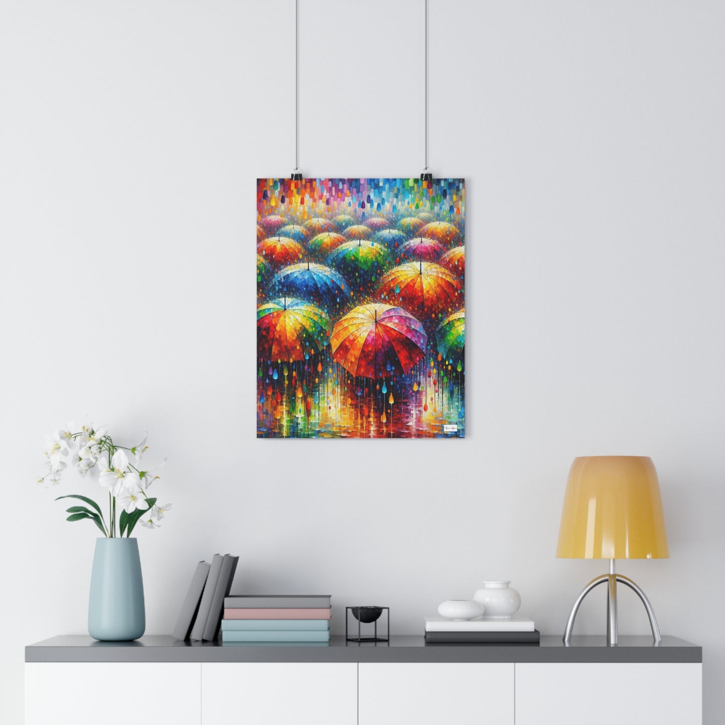 Giclée Art Print - Umbrellas - Vivienne Grace