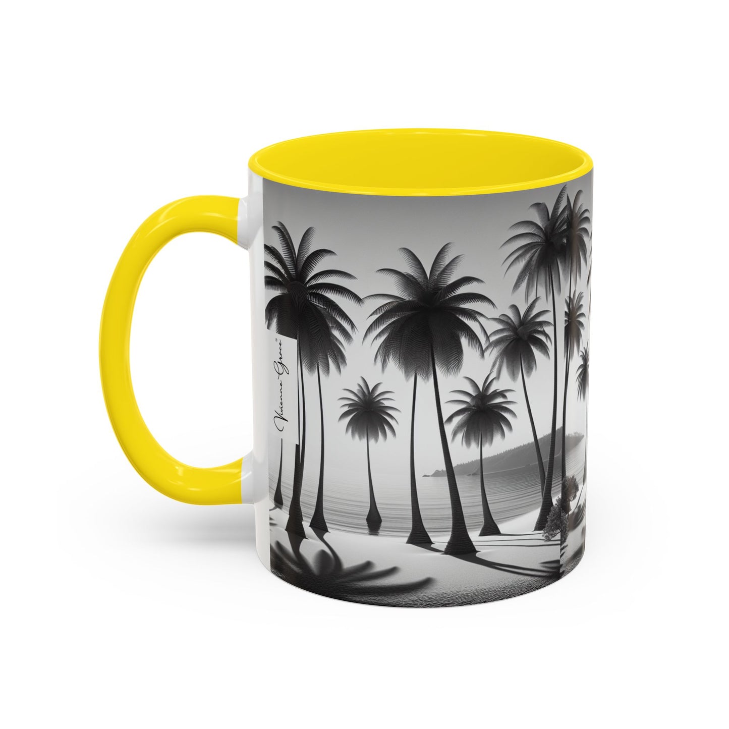 Coffee Mug - B/W Beach