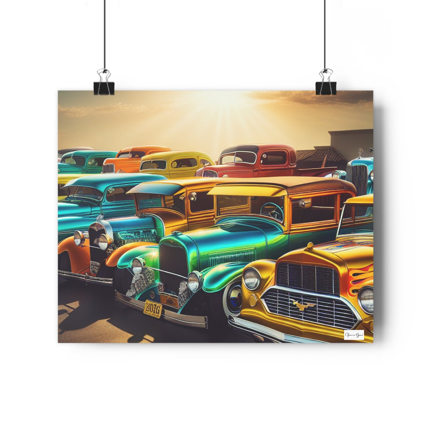 Giclée Art Print - HISTORIC CARS - Vivienne Grace