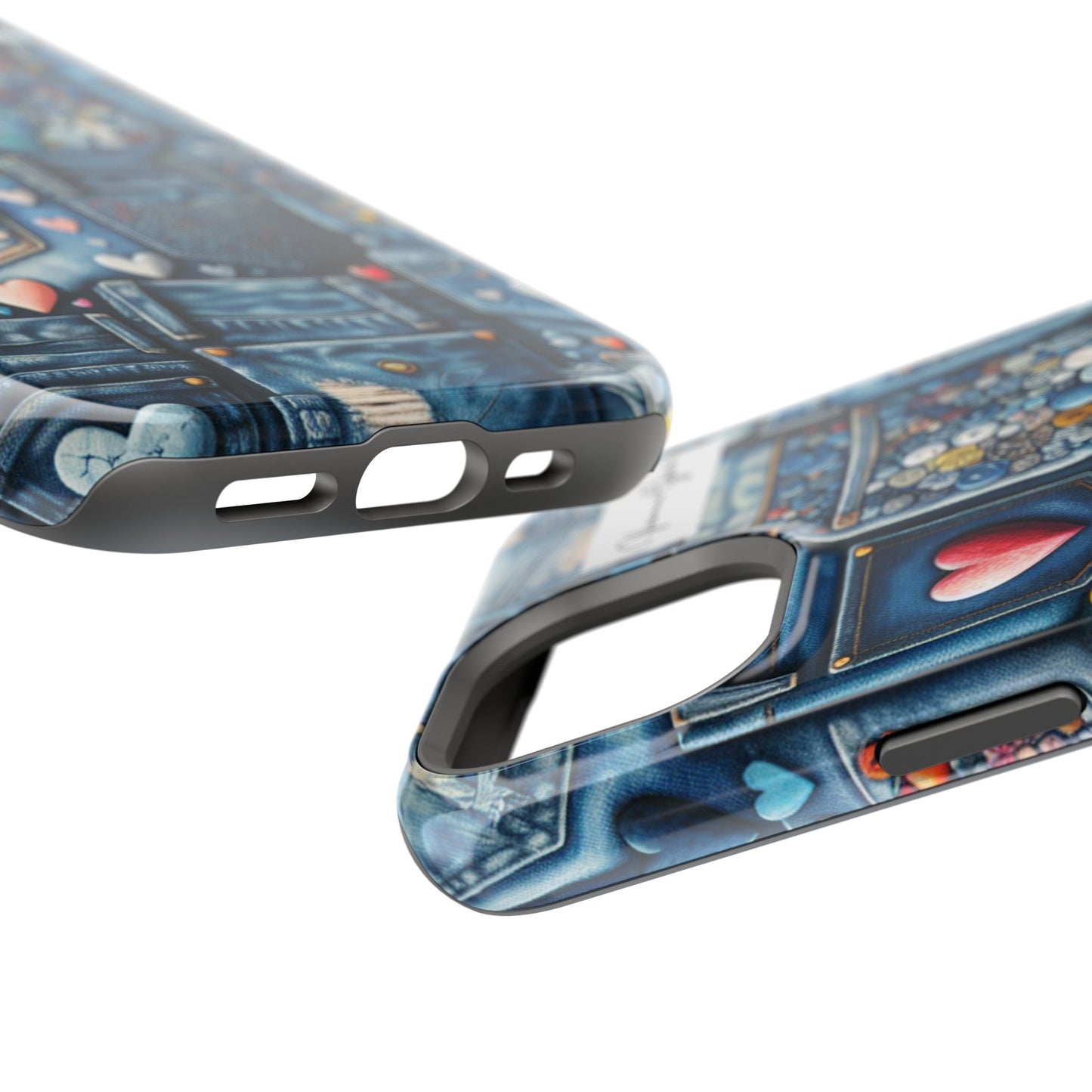 Samsung Galaxy -Impact-Resistant Case - BLUE JEANS - Vivienne Grace