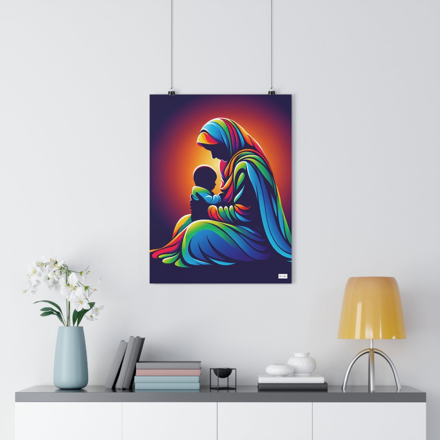 Giclée Art Print - Loving Mother - Vivienne Grace