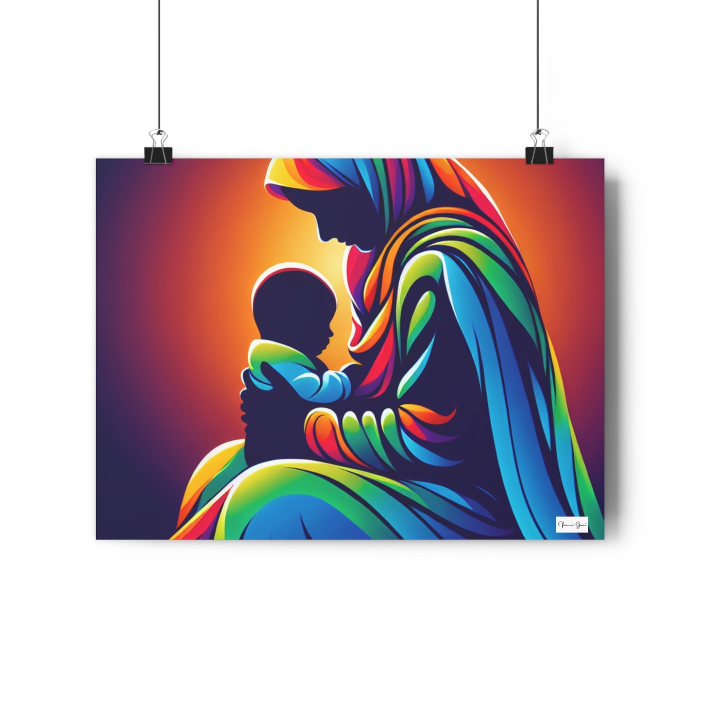 Giclée Art Print - Loving Mother - Vivienne Grace