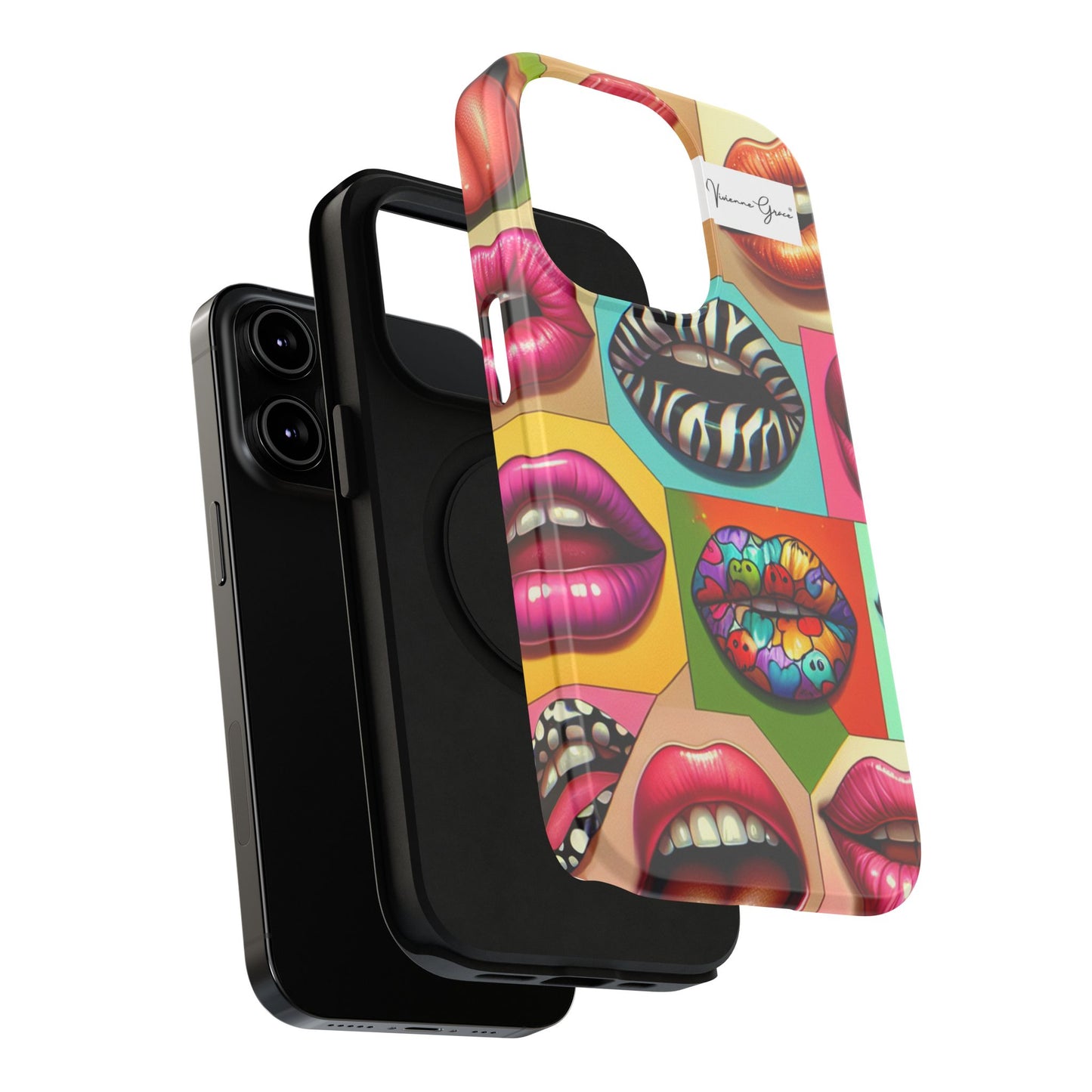 IPhone - Impact-Resistant Case - LIPS - Vivienne Grace