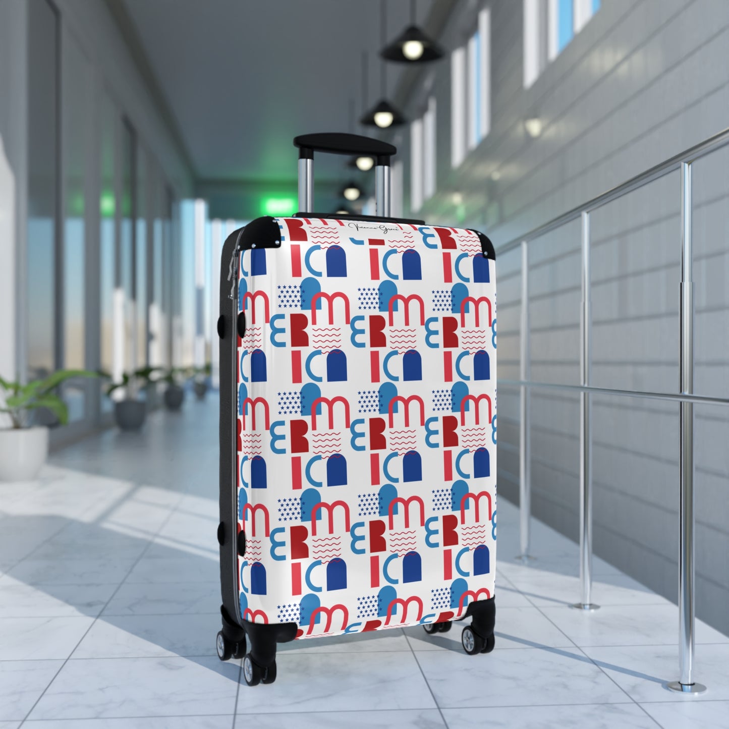 Suitcase - AMERICA - Vivienne Grace