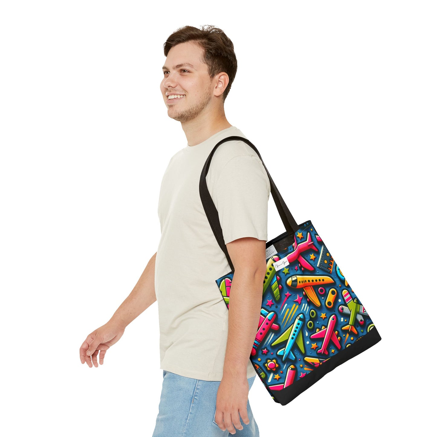 Tote Bag - AIRPLANES - Vivienne Grace