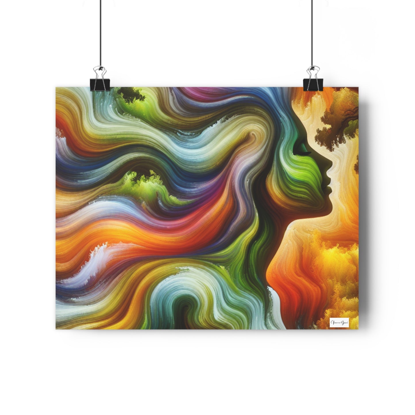 Giclée Art Print - Into The Wind - Vivienne Grace