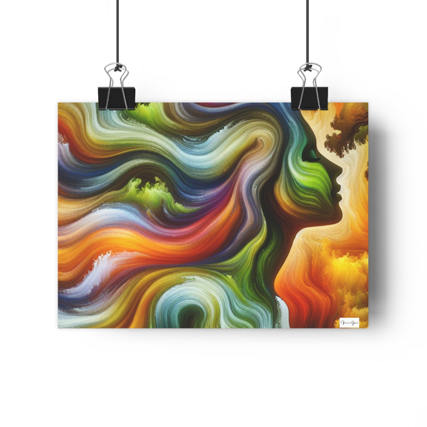 Giclée Art Print - Into The Wind - Vivienne Grace
