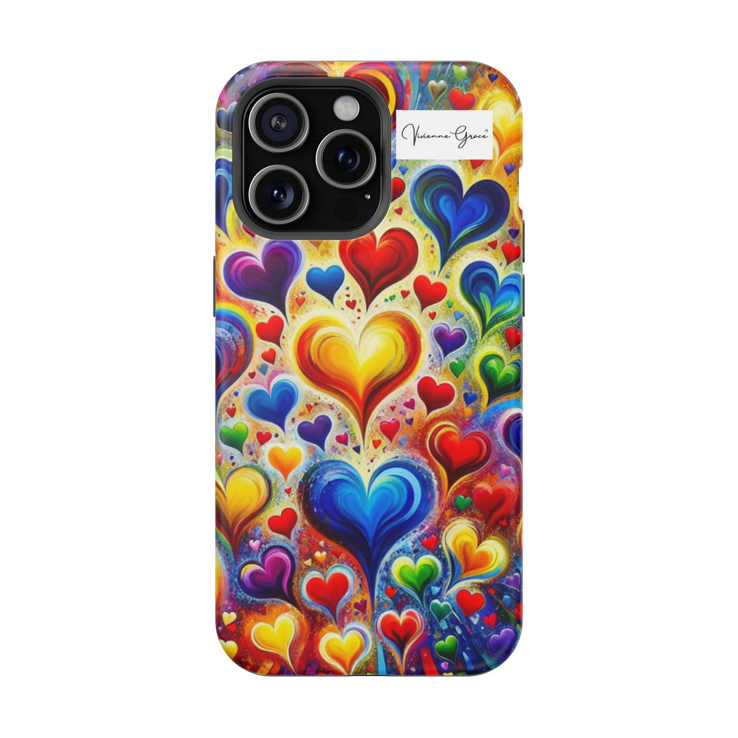 IPhone - Impact-Resistant Case - BRIGHT HEARTS - Vivienne Grace