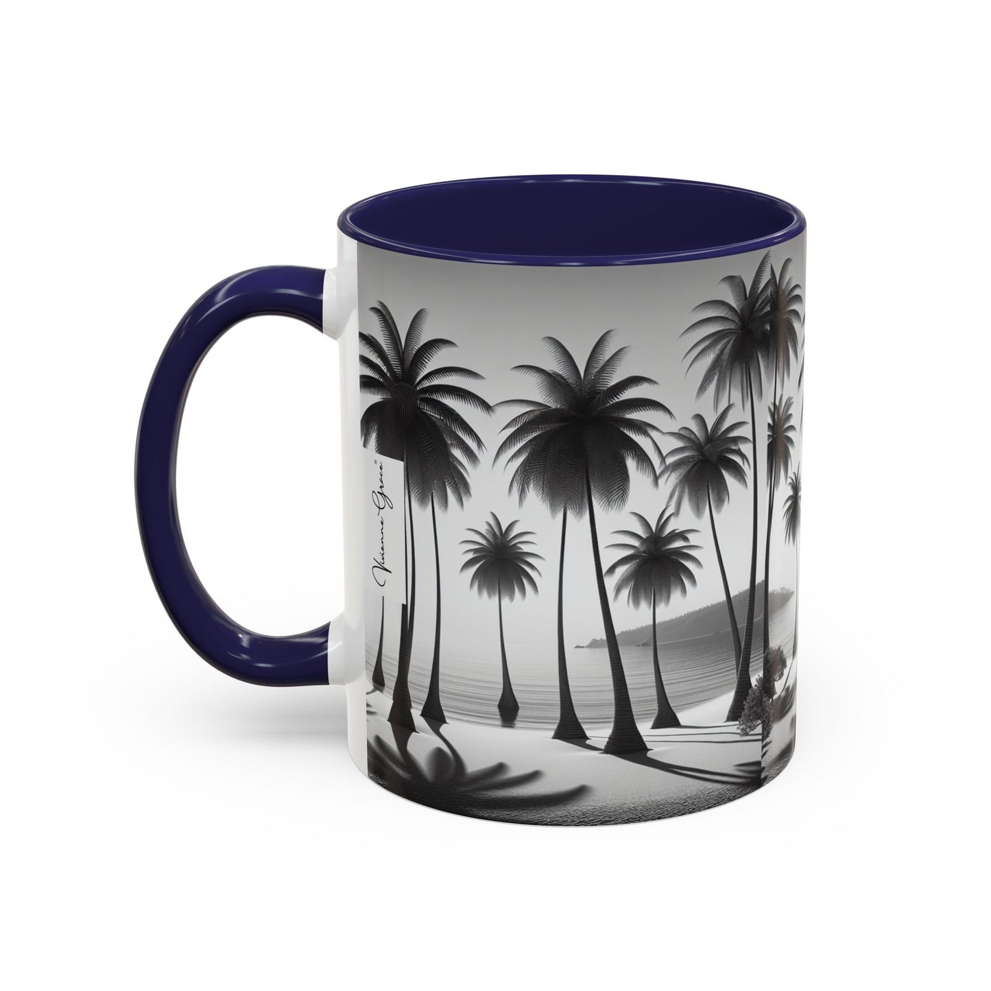 Coffee Mug - B/W Beach