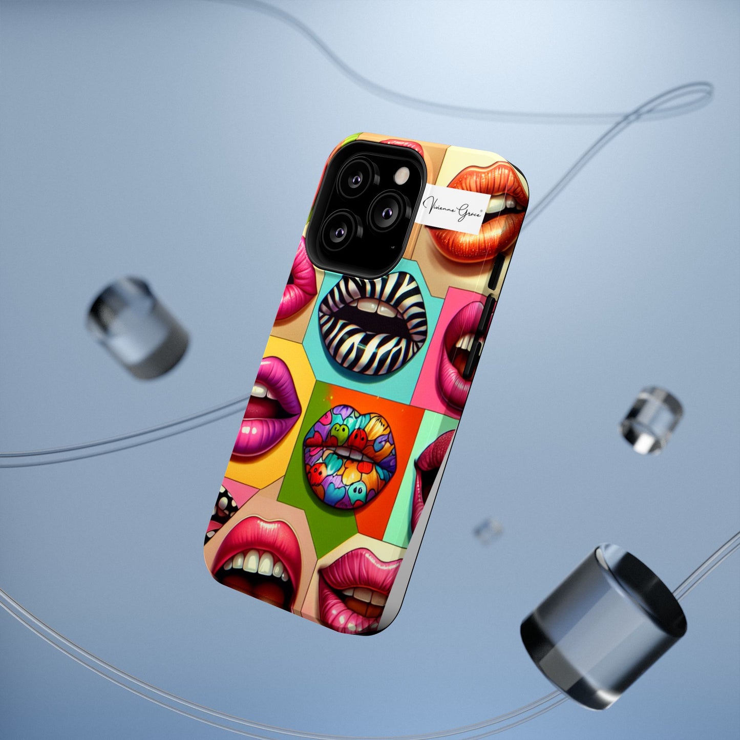 IPhone - Impact-Resistant Case - LIPS - Vivienne Grace
