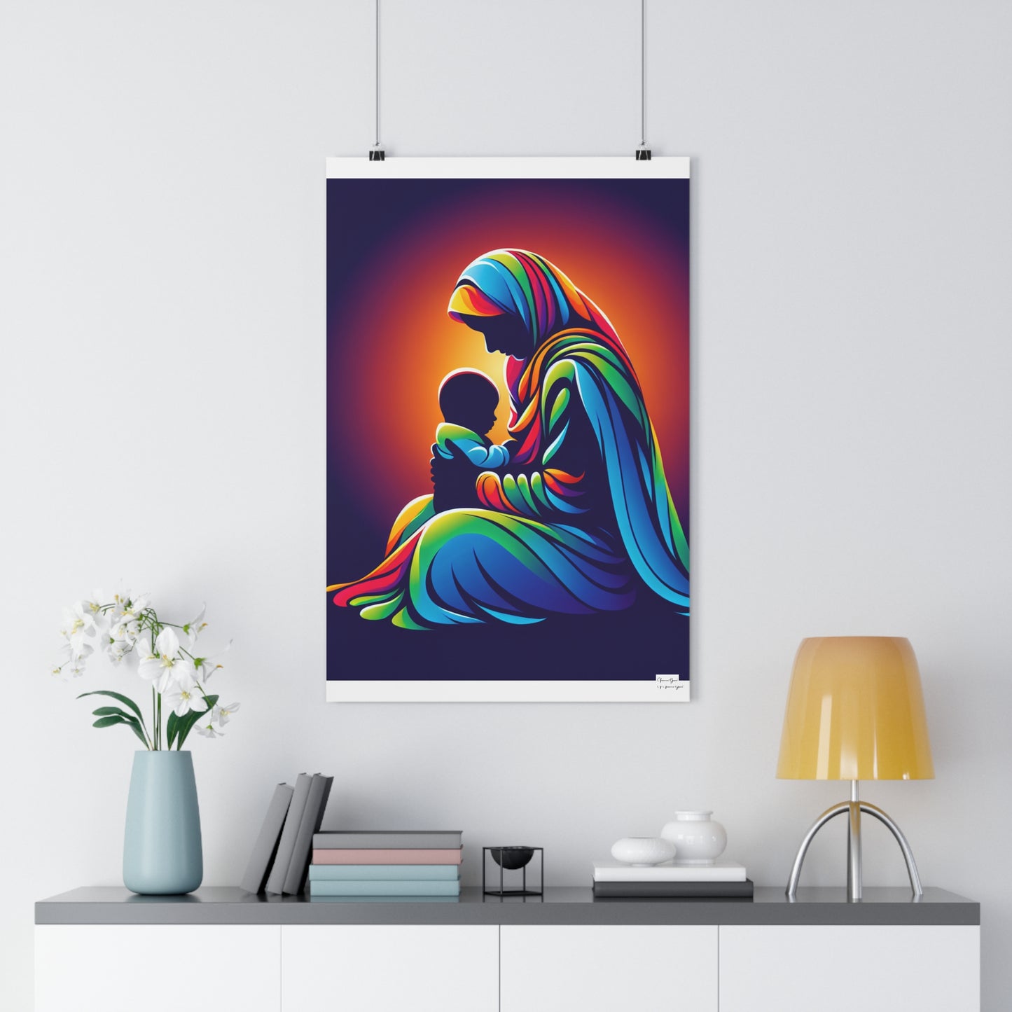 Giclée Art Print - Loving Mother - Vivienne Grace