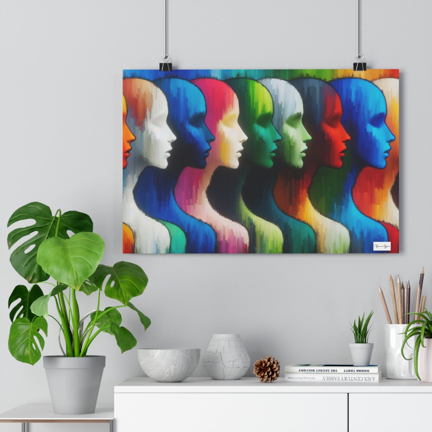 Giclée Art Print - Silhouette Beauty - Vivienne Grace