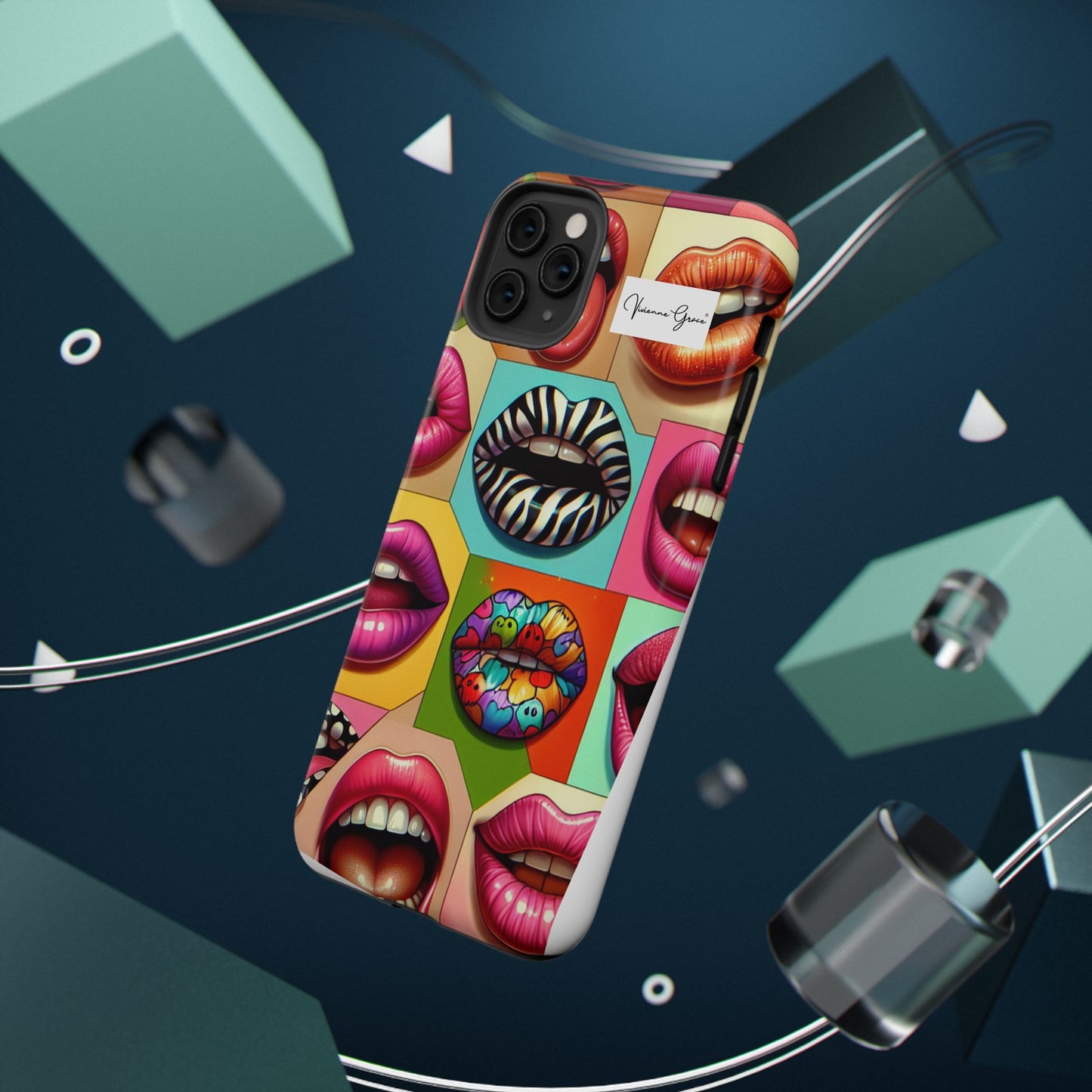 IPhone - Impact-Resistant Case - LIPS - Vivienne Grace