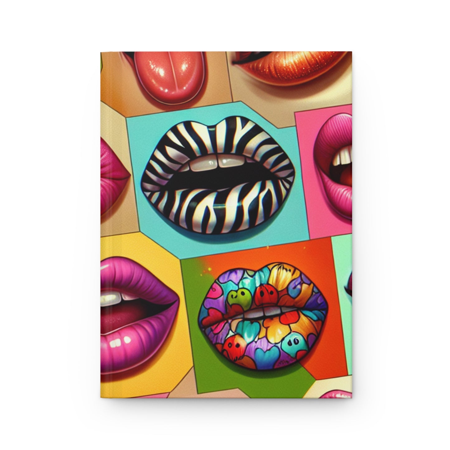 Hardcover Journal - LIPS - Vivienne Grace