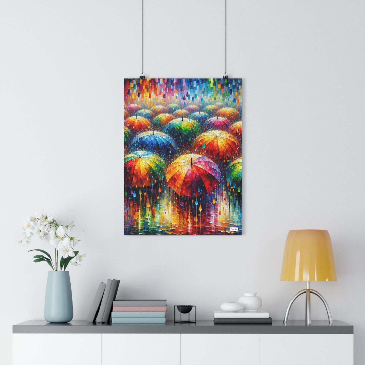 Giclée Art Print - Umbrellas - Vivienne Grace