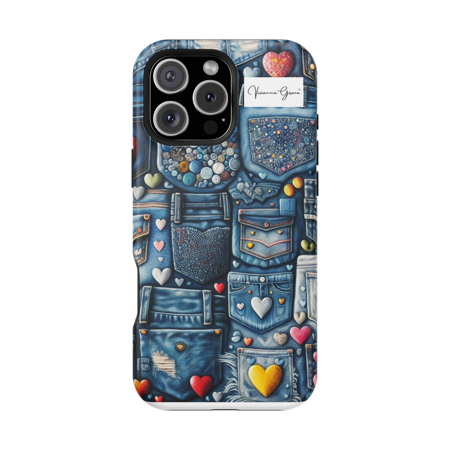 IPhone - Impact-Resistant Case - BLUE JEANS