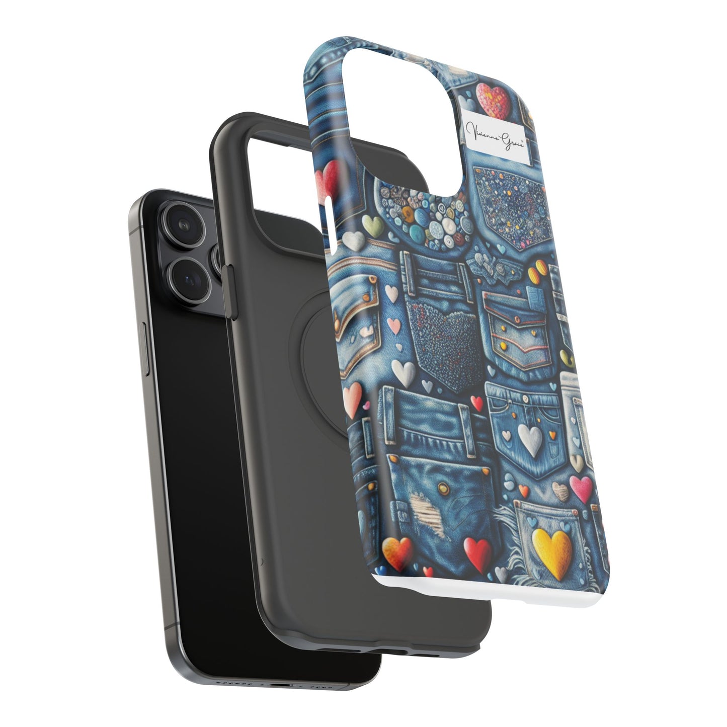 IPhone - Impact-Resistant Case - BLUE JEANS