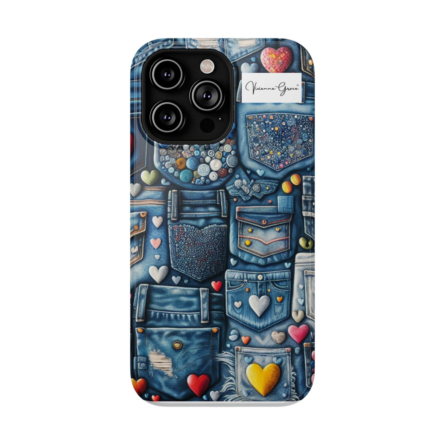 IPhone - Impact-Resistant Case - BLUE JEANS