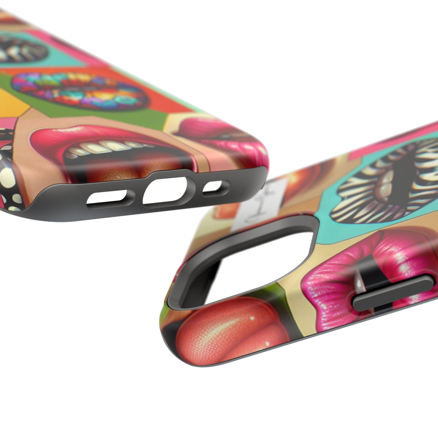 IPhone - Impact-Resistant Case - LIPS - Vivienne Grace