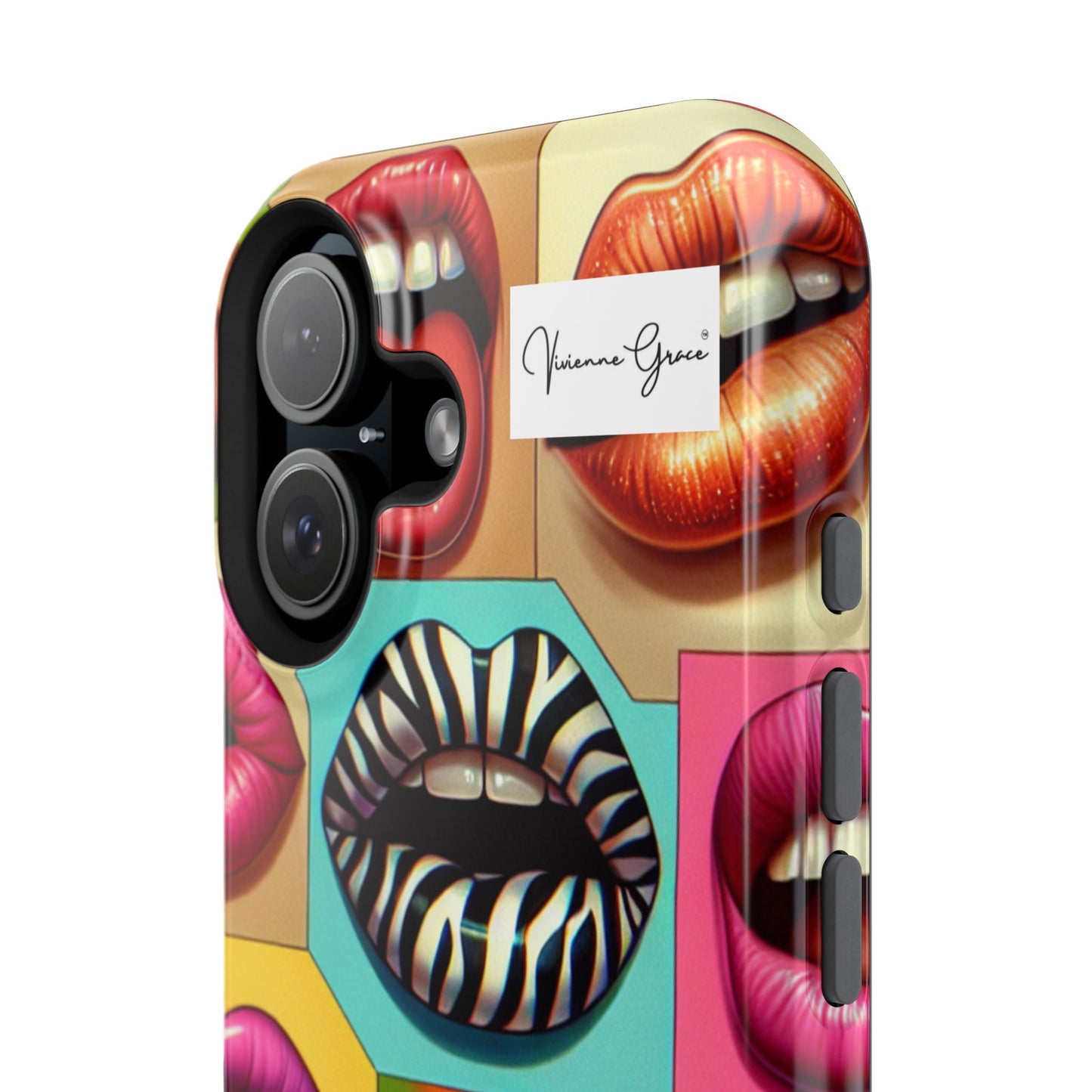 IPhone - Impact-Resistant Case - LIPS - Vivienne Grace