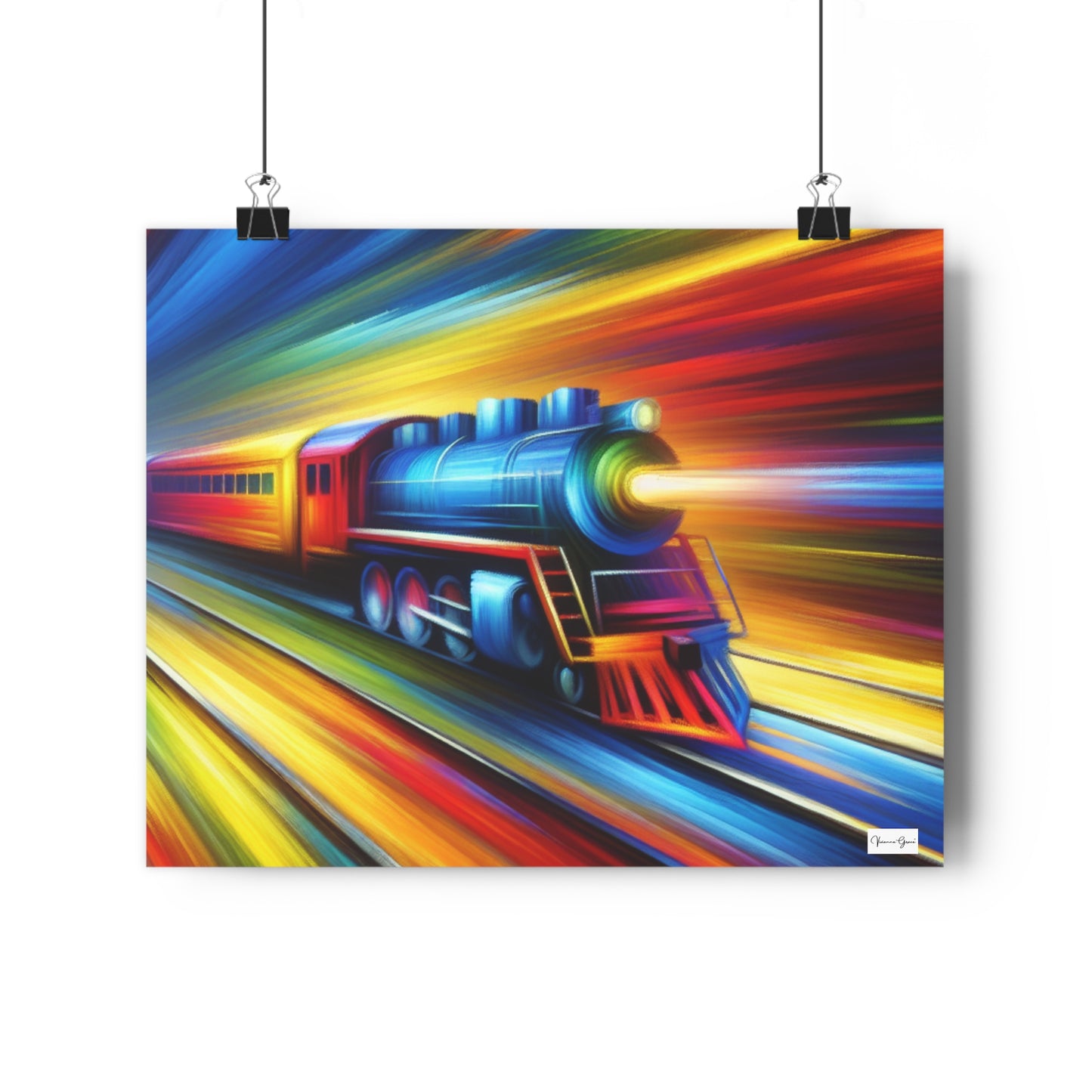 Giclée Art Print - The Train - Vivienne Grace