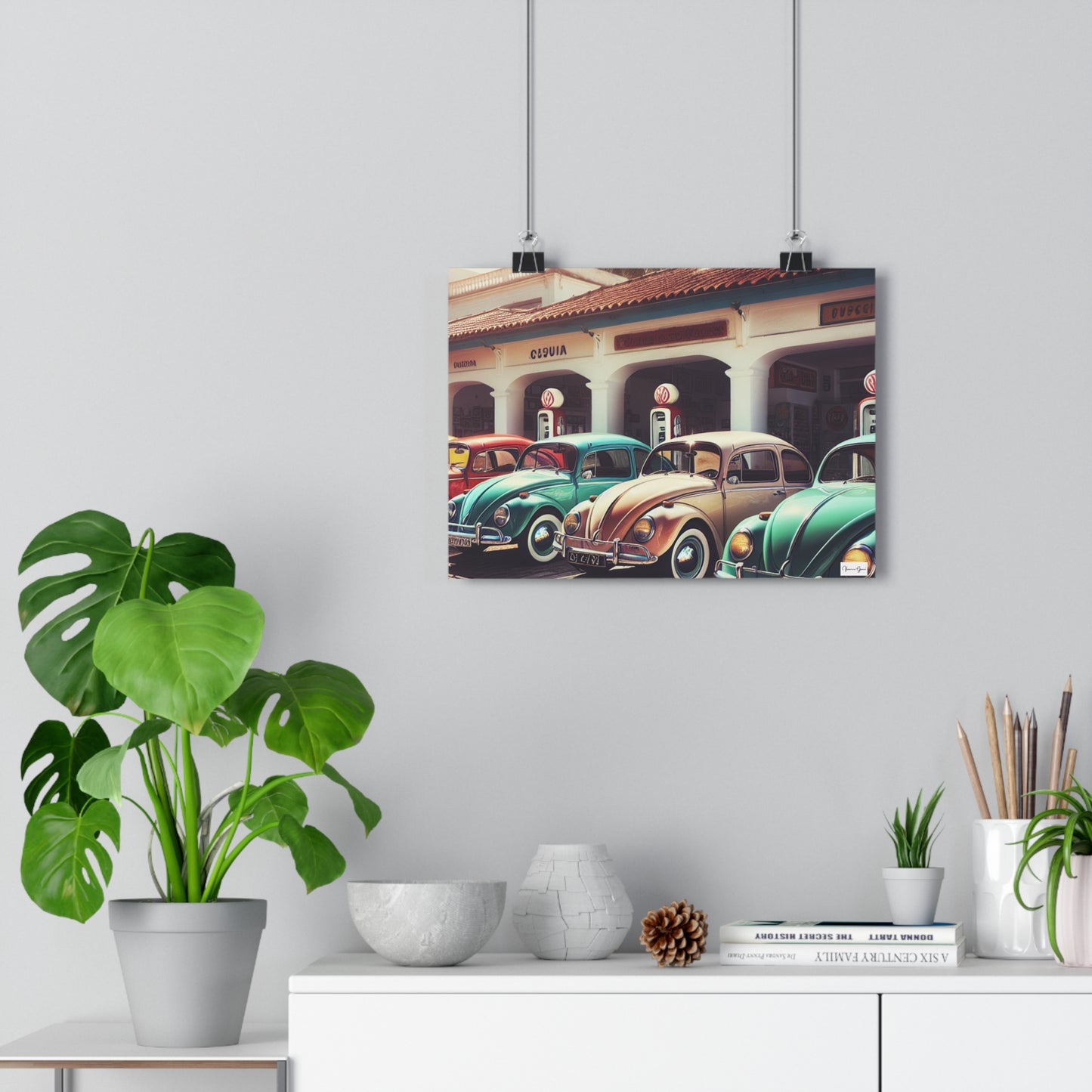 Giclée Art Print - VW BUG - Vivienne Grace