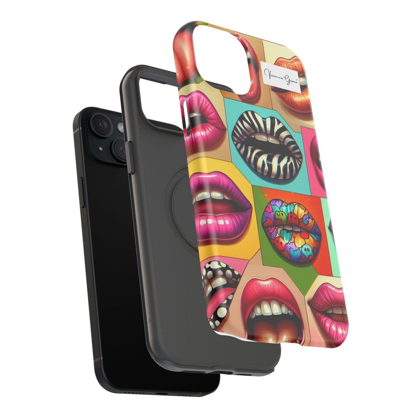 IPhone - Impact-Resistant Case - LIPS - Vivienne Grace