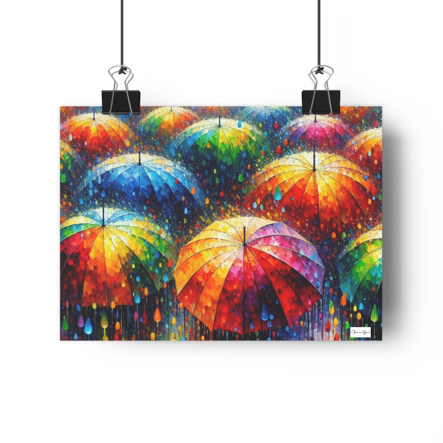 Giclée Art Print - Umbrellas - Vivienne Grace