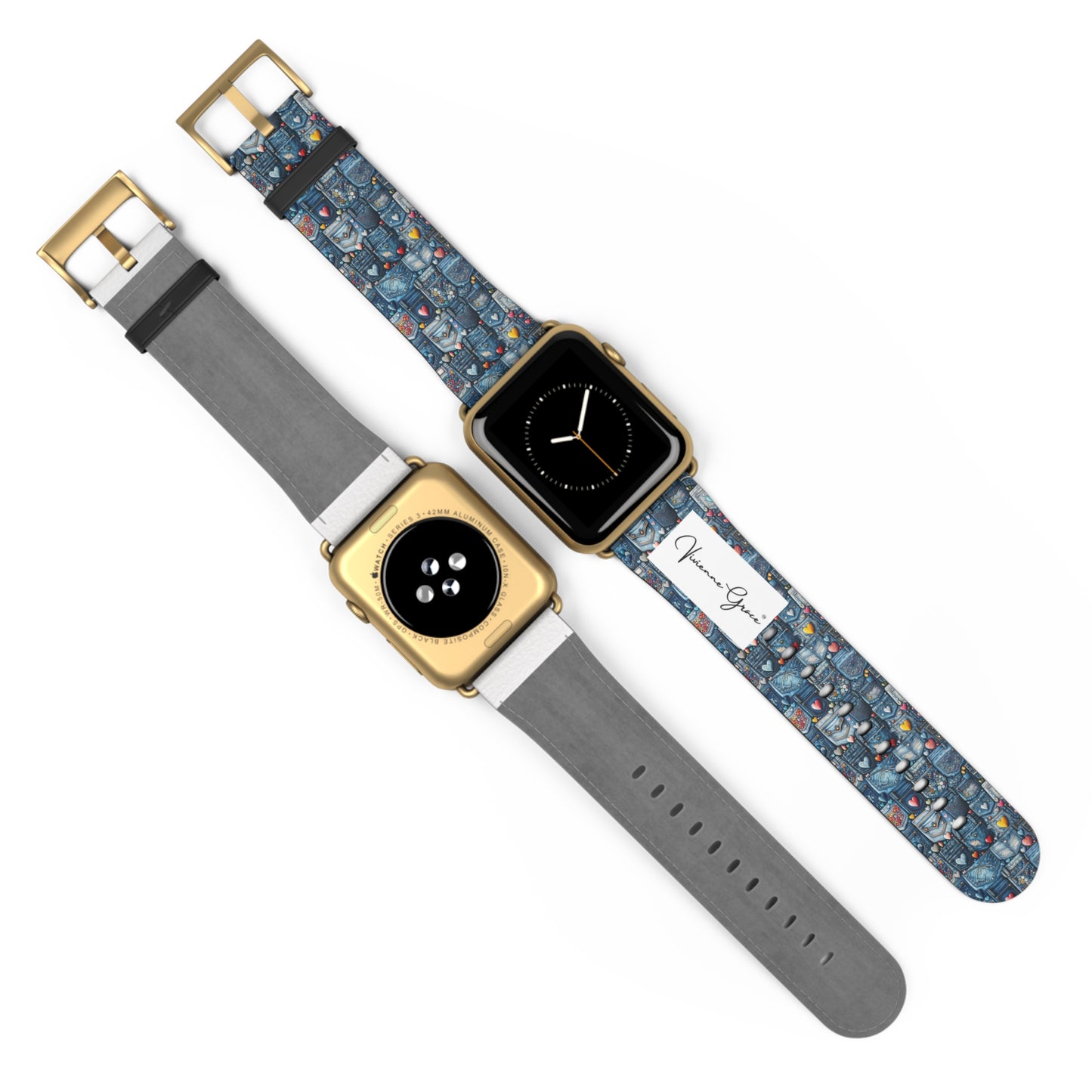 Watch Band - BLUE JEANS - Vivienne Grace