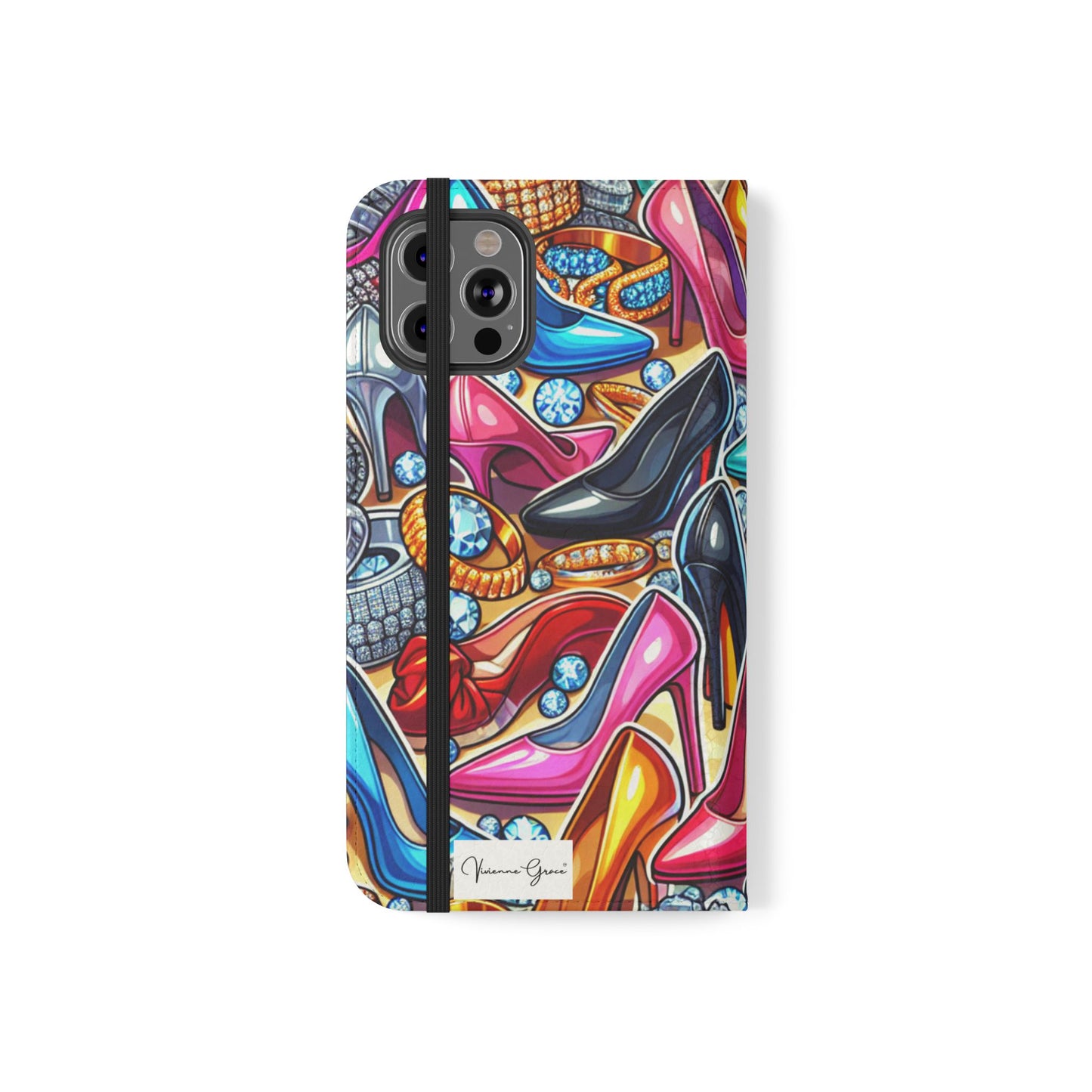 IPhone - Flip Case - STILETTO HEELS - Vivienne Grace