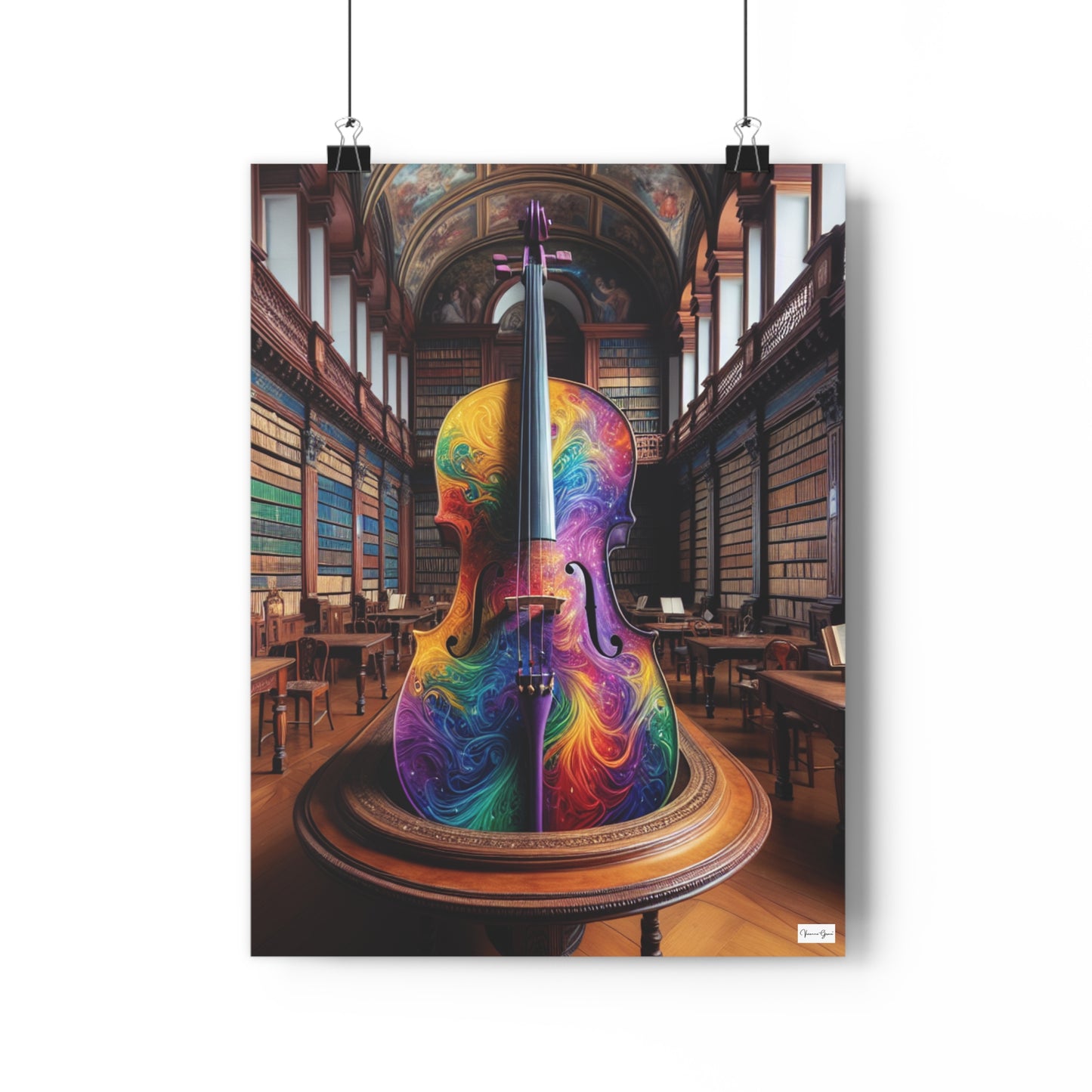 Giclée Art Print - Cello - Vivienne Grace