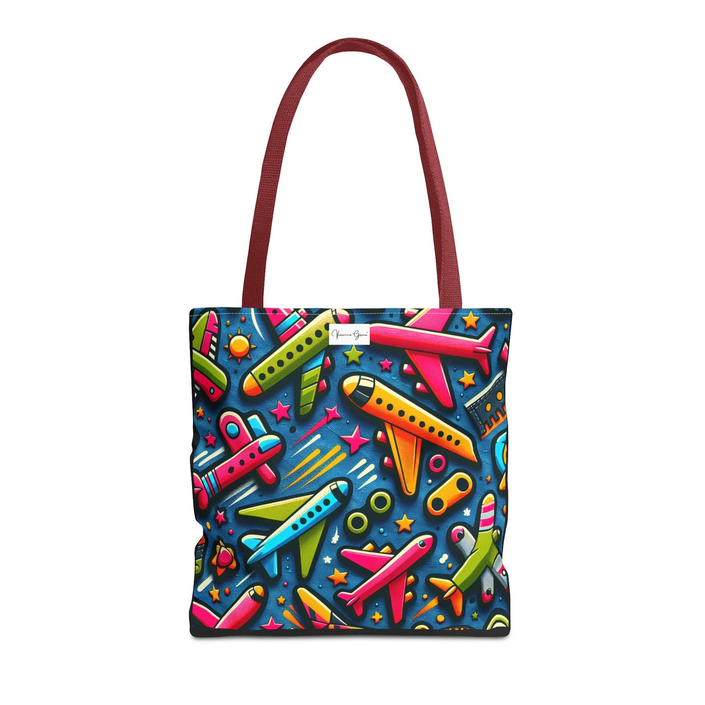 Tote Bag - AIRPLANES - Vivienne Grace
