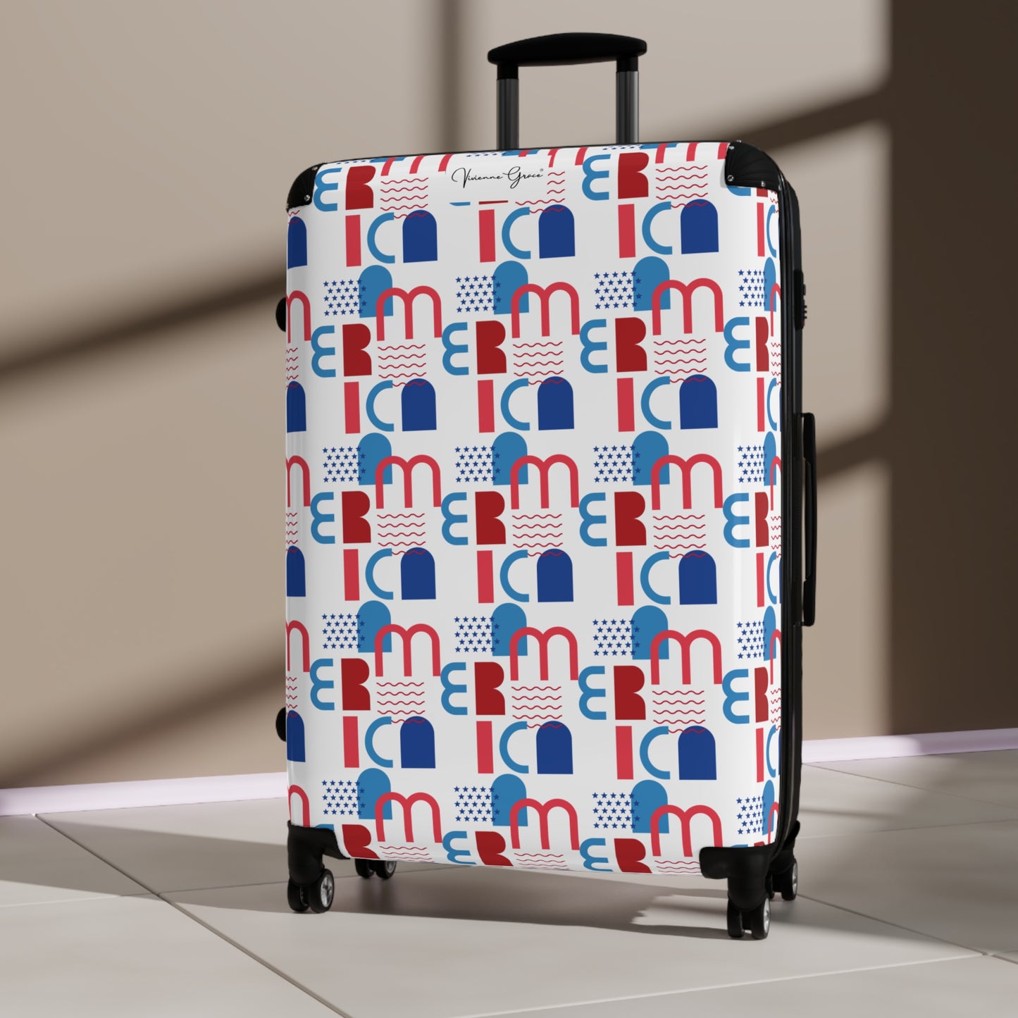 Suitcase - AMERICA - Vivienne Grace