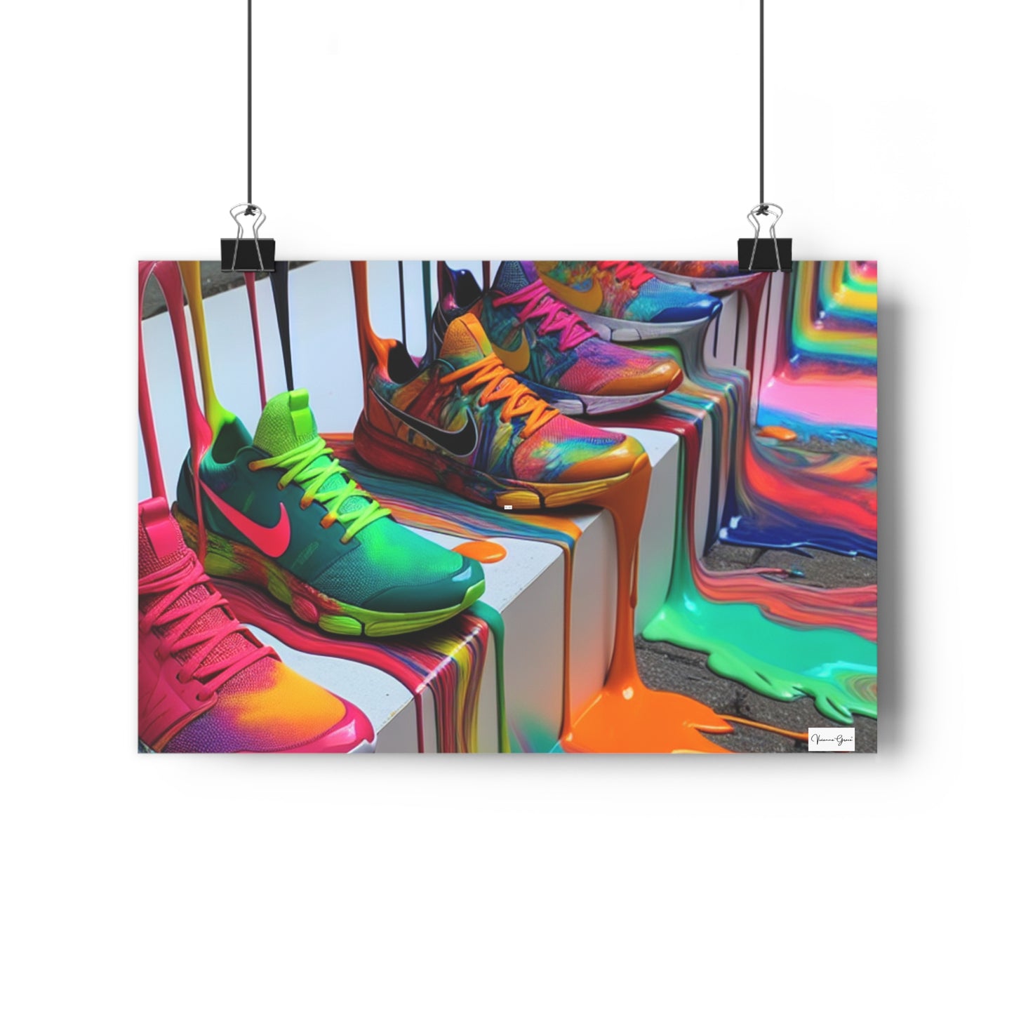 Giclée Art Print - Sneaker Fun - Vivienne Grace